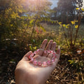 Petal Shine Crystal Wire-Wrapped Bracelet