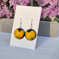 Amaltas flower preserved earings